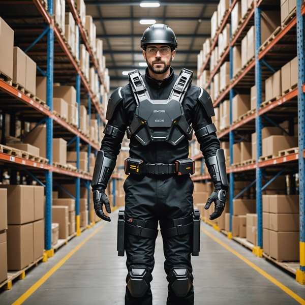 Comment les exosquelettes peuvent-ils améliorer la productivité dans les entrepôts?